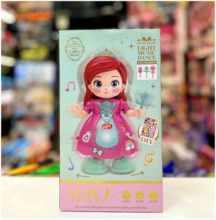 عروسک پرنسس موزیکال کد: 48B-286