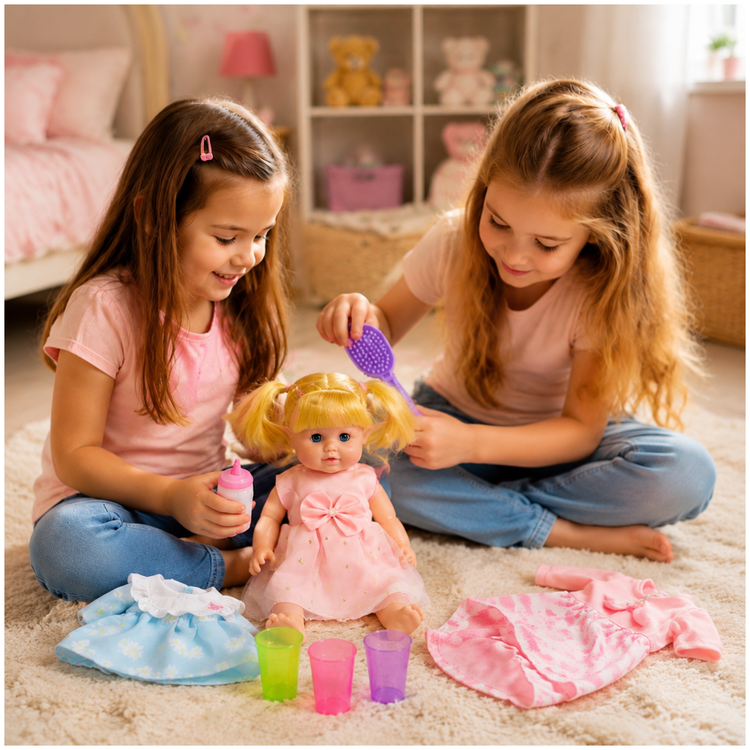 عروسک بیبی بورن لباسدار