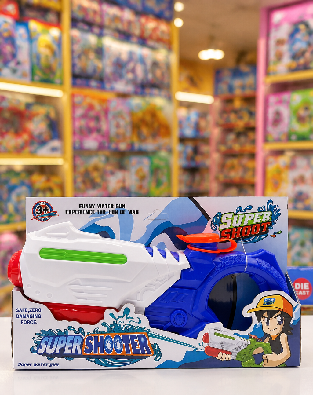 تفنگ آب‌پاش حرفه‌ای مدل Super Shooter
