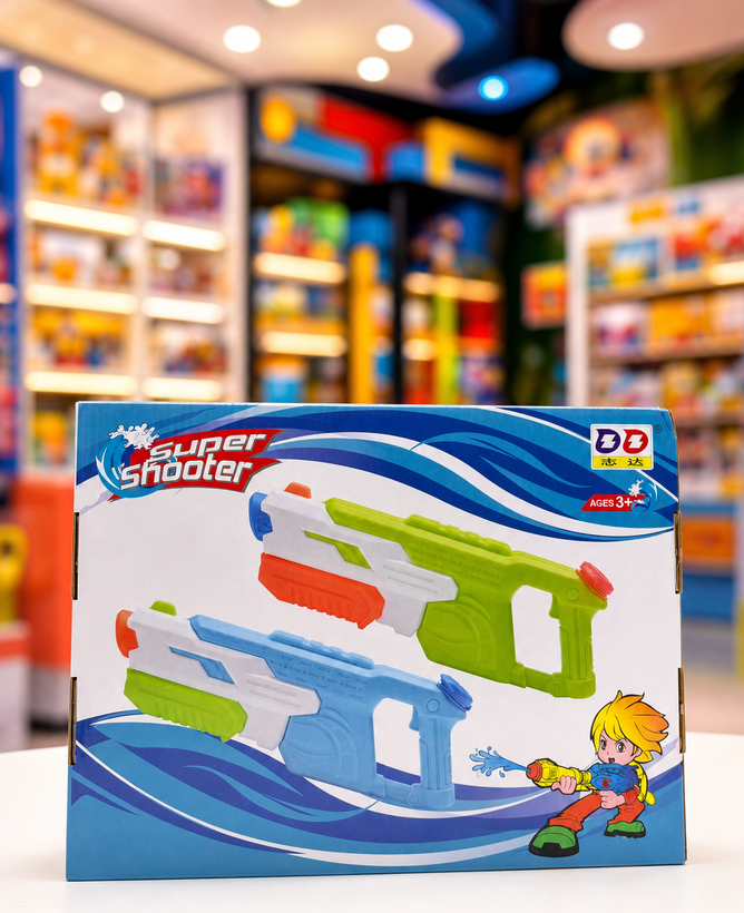 ست دوتایی تفنگ آبپاش Super Shooter
