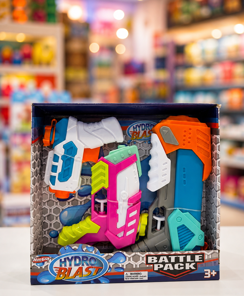 ست آب‌پاش هیدرو بلست ۳عددی مدل Battle Pack