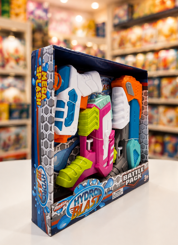 ست آبپاش هیدرو بلست ۳عددی مدل Battle Pack