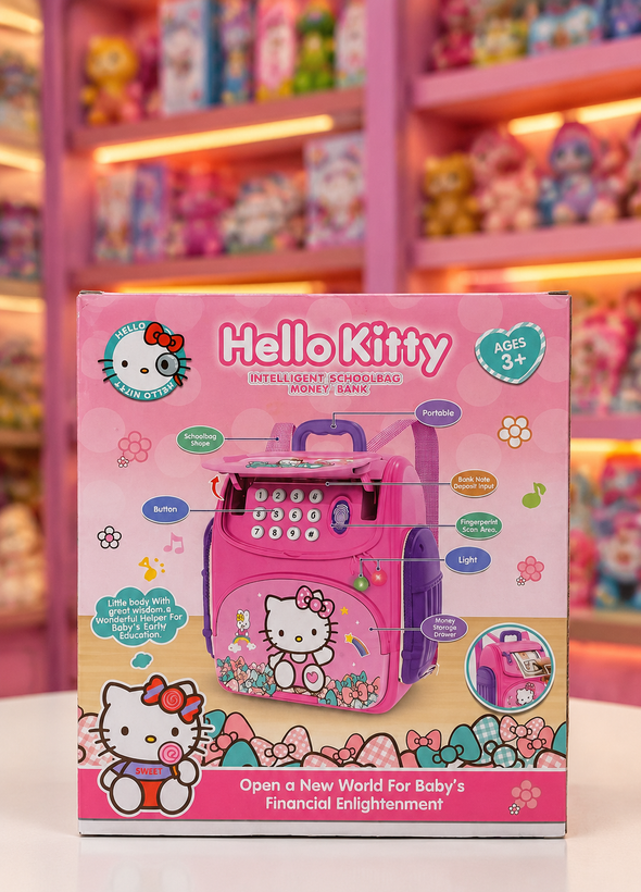 قلک هوشمند طرح کولهپشتی Hello Kitty