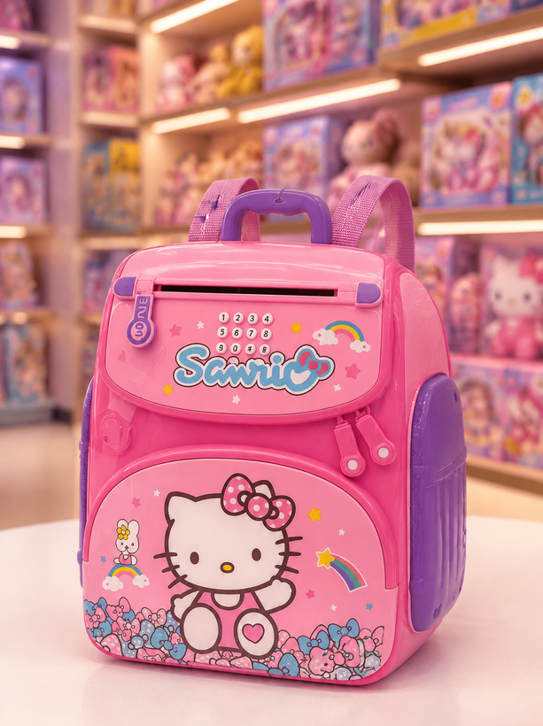 قلک هوشمند طرح کولهپشتی Hello Kitty