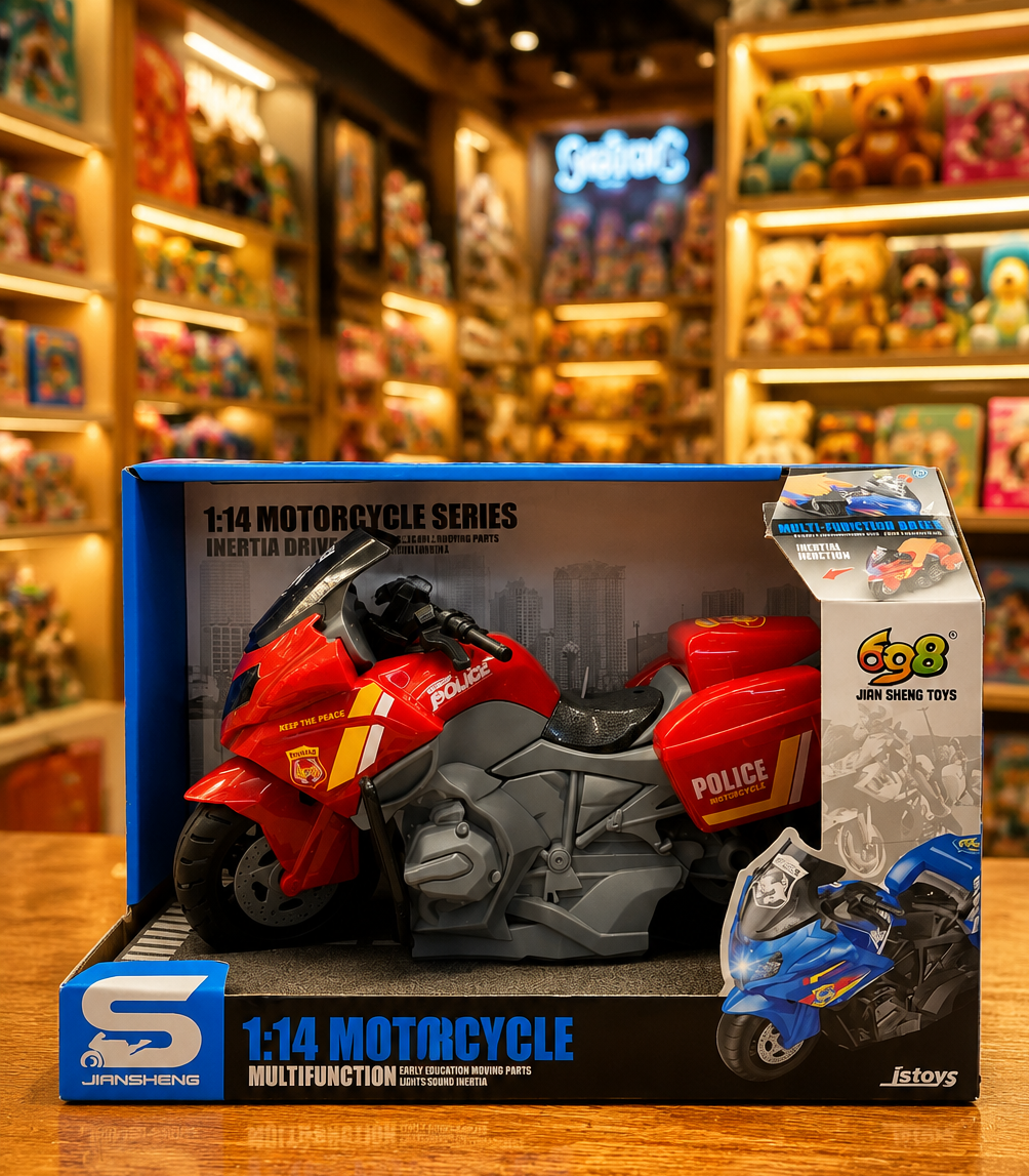 موتورسیکلت پلیس JS Toys مدل 194D