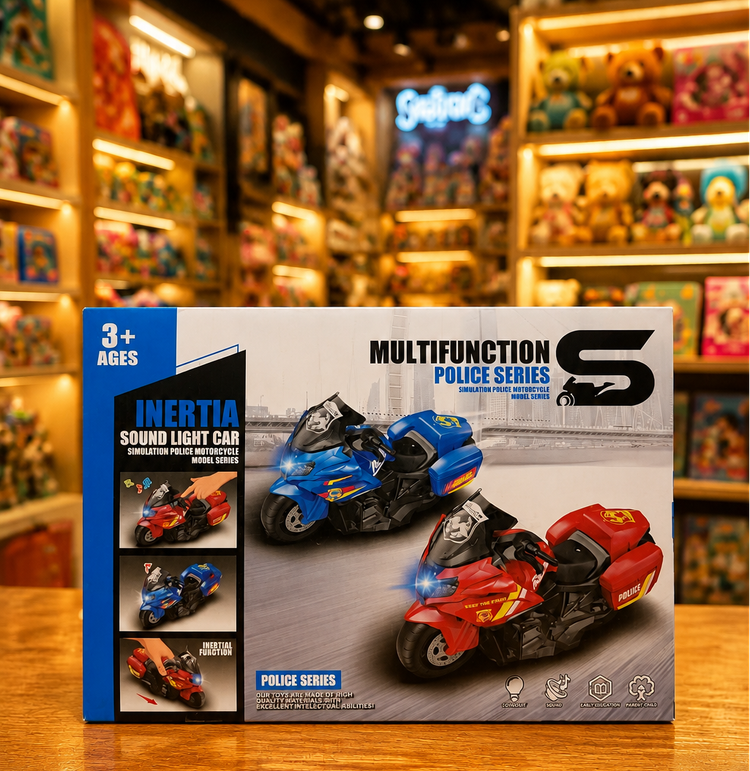 موتورسیکلت پلیس JS Toys مدل 194D