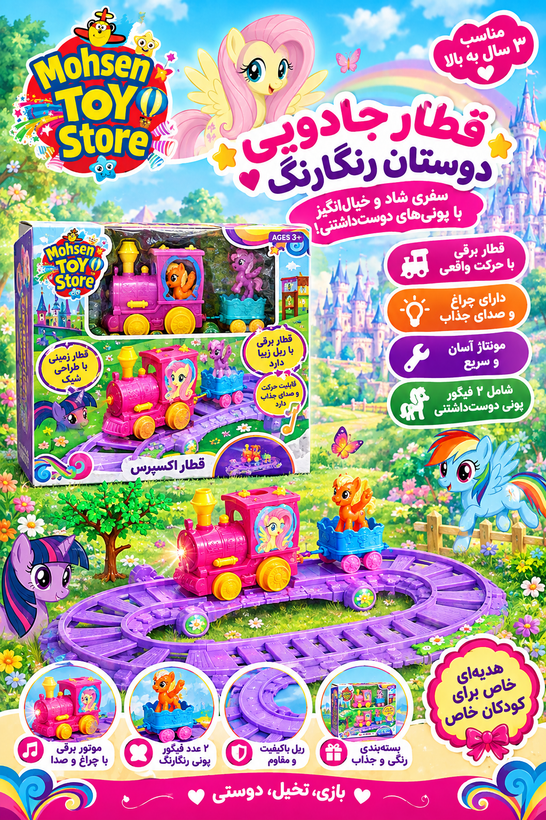 قطار موزیکال پونی