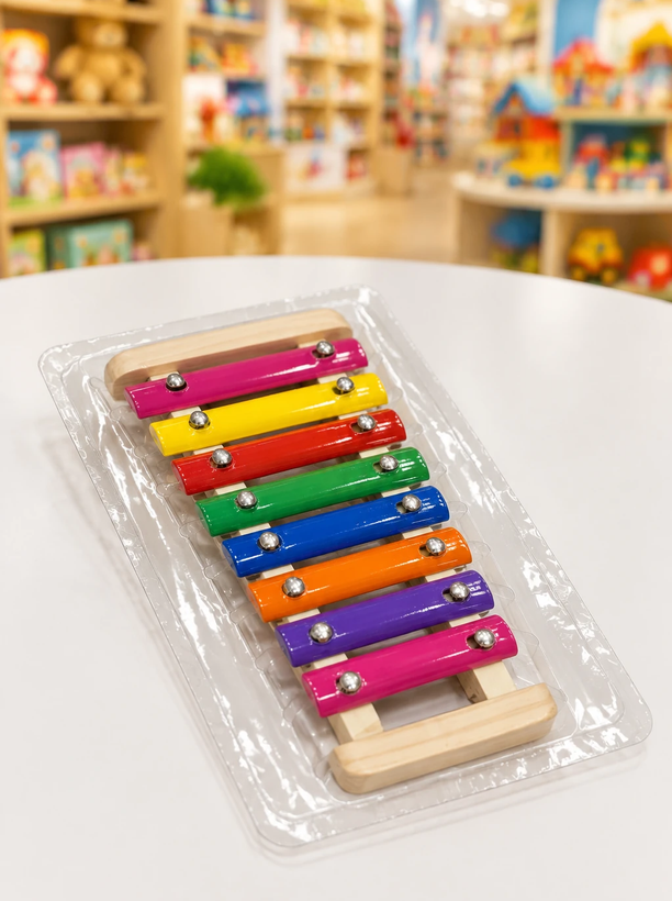 بلز چوبی 8 نت کد: 8NOTES WHIT 2MALLETS