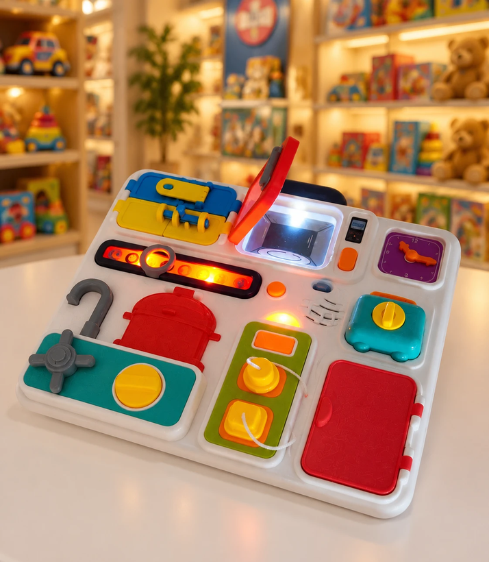 برد آموزشی (Busy Board) مدل آشپزخانه Huanger
