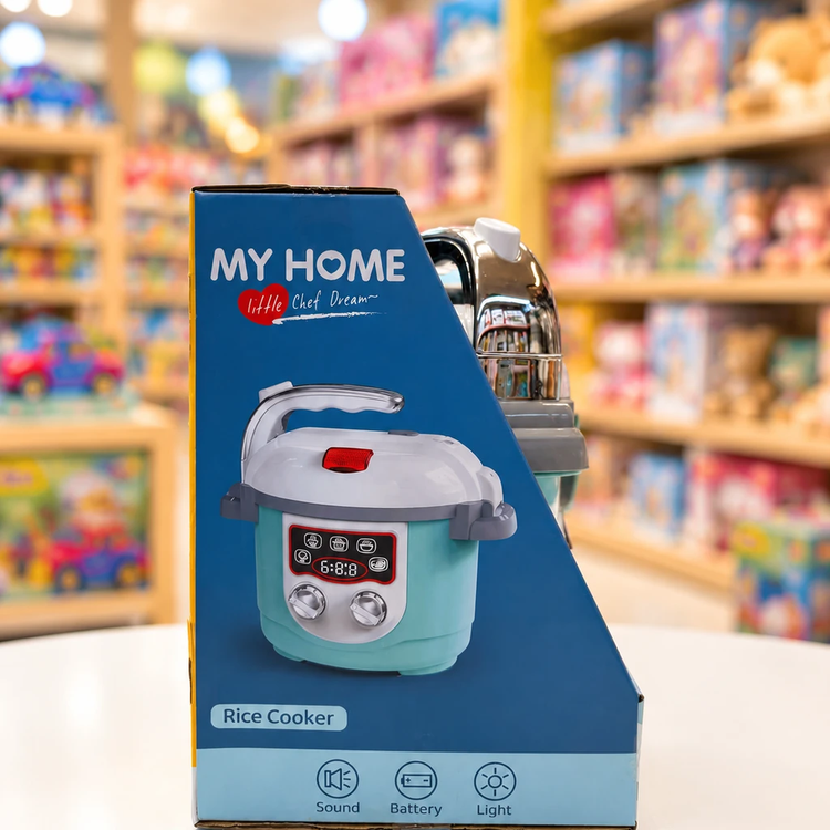 بخارپز موزیکال و چراغدار مدل MY HOME کد: 3284