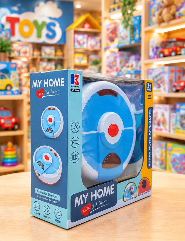 جاروبرقی رباتیک My Home کد: 3282