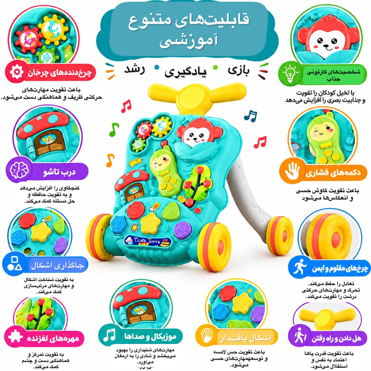 واکر آموزشی کودک کد: YL622