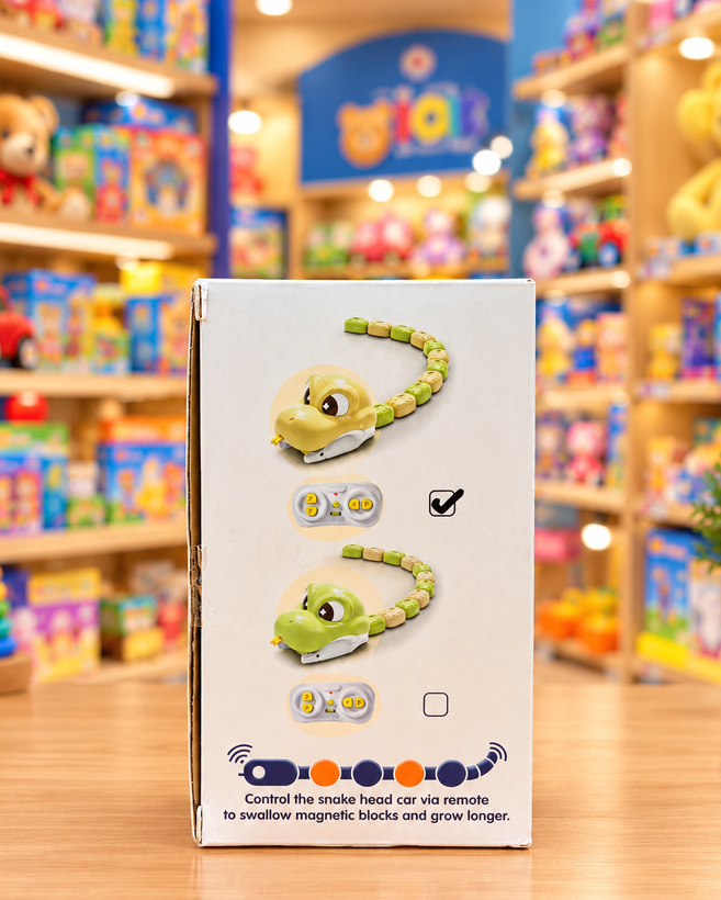 مار کنترلی مغناطیسی یک عددی RC Greedy Snake مدل 537-401
