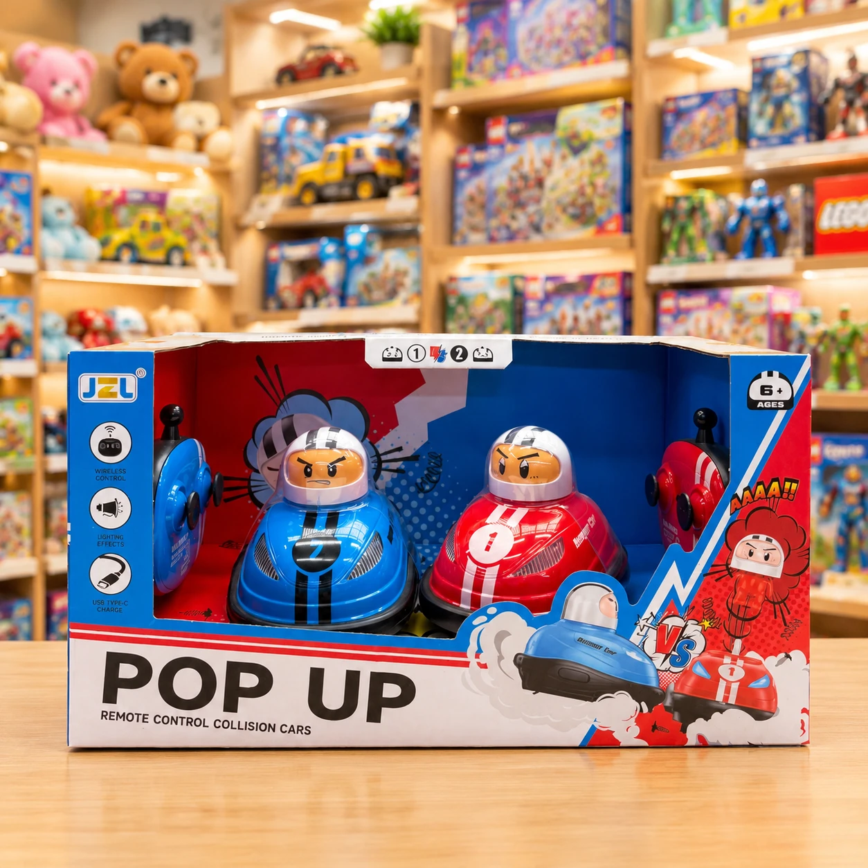 ماشین کنترلی تصادفی POP UP